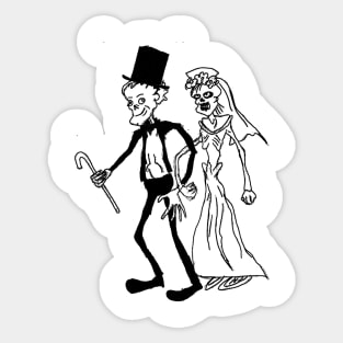 Undead Wedding Sticker